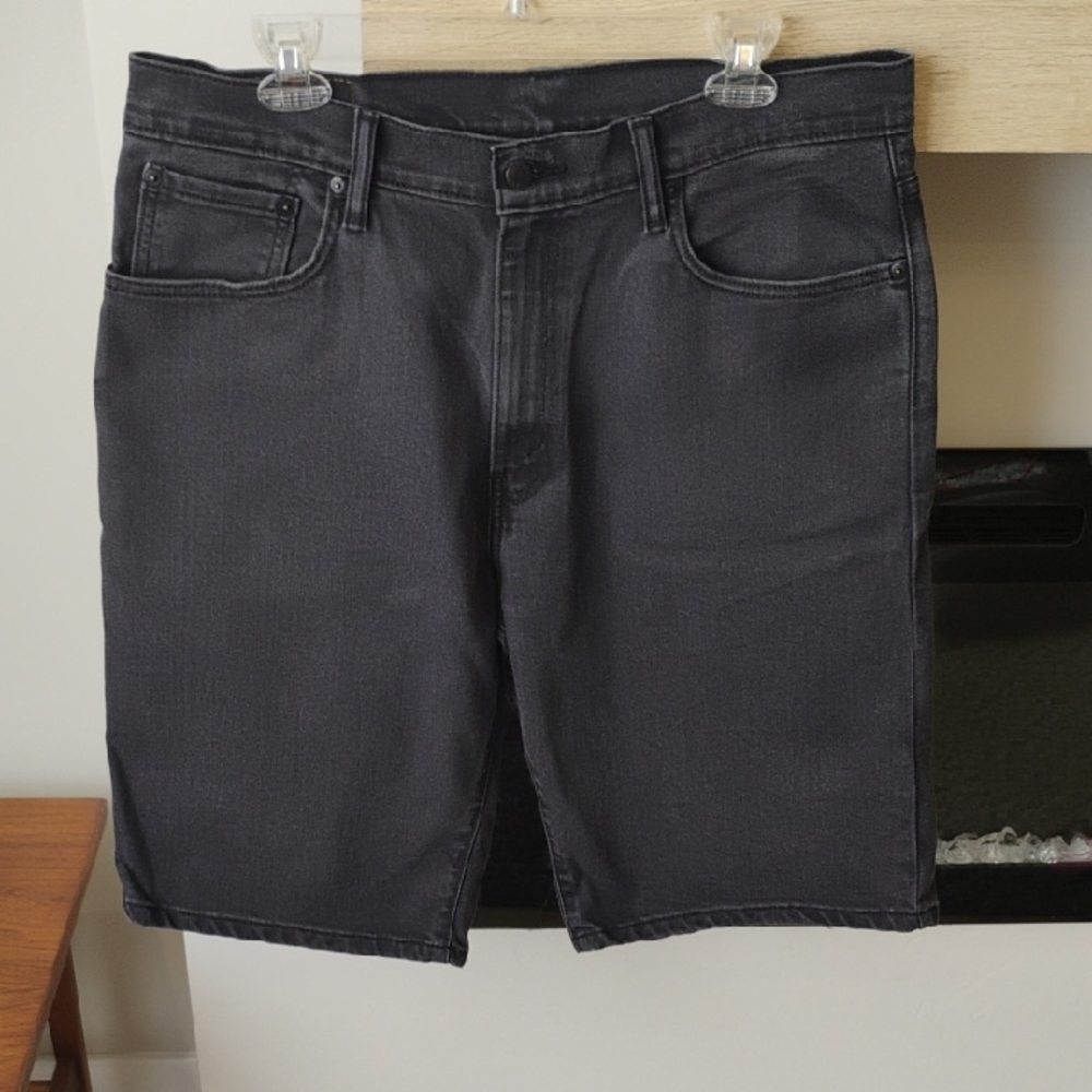 Levi's 569 Dark Gray Jean Shorts for Men Size W34